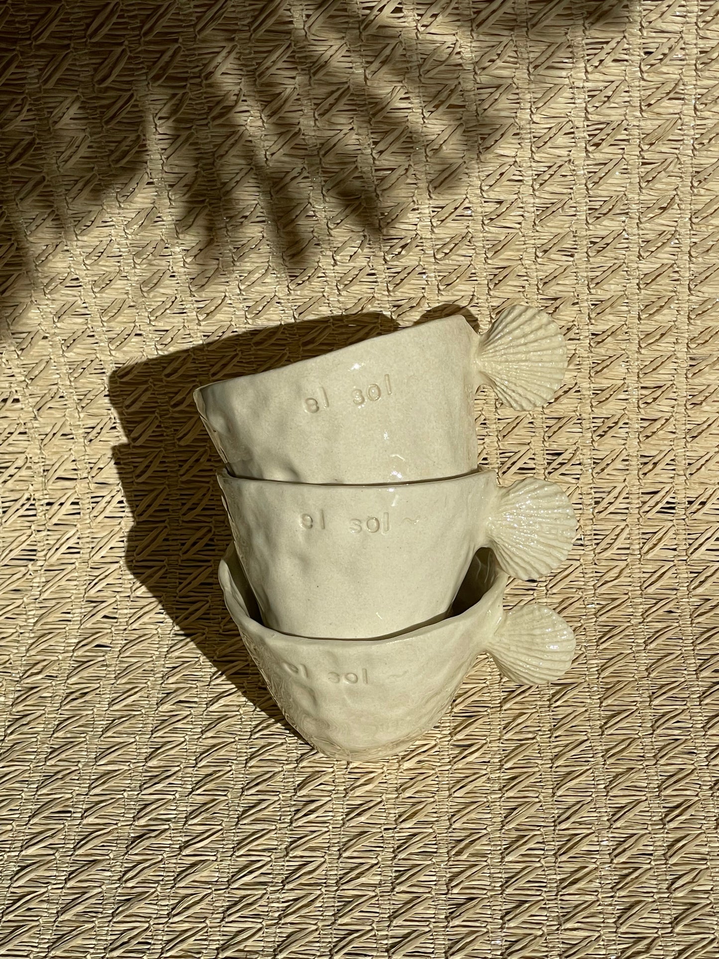 Taza "el sol~"