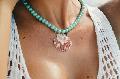 Collar azul