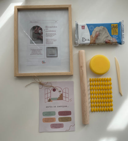 Kit huellas bebé